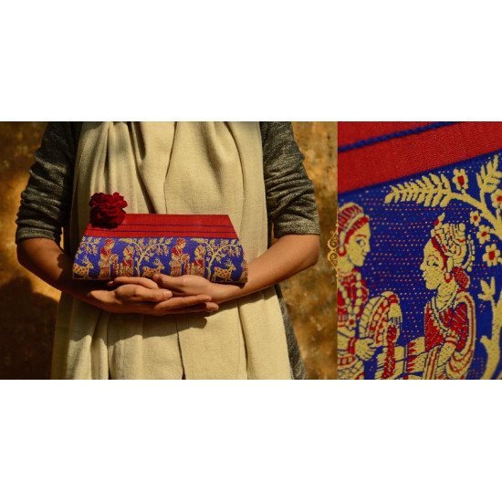 Baluchari Clutch Bag { Q }